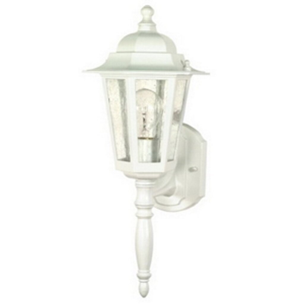 Satco 60-985 Wall Lantern Fixture Cornerstone; 1 Light; 18 in.; with