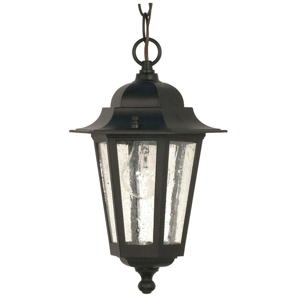 Satco 60-993 Hanging Lantern Fixture Cornerstone; 1 Light; 13 in.;