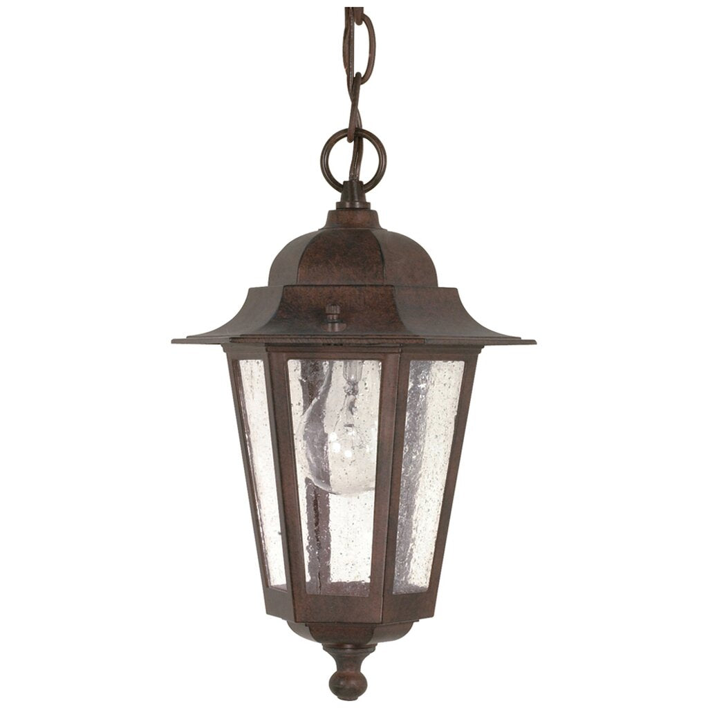 Satco 60-992 Hanging Lantern Fixture Cornerstone; 1 Light; 13 in.;