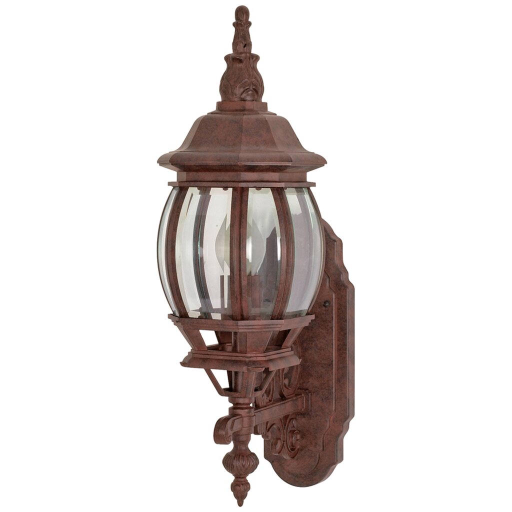Satco 60-886 Wall Lantern Fixture Central Park; 1 Light; 20 in.; with