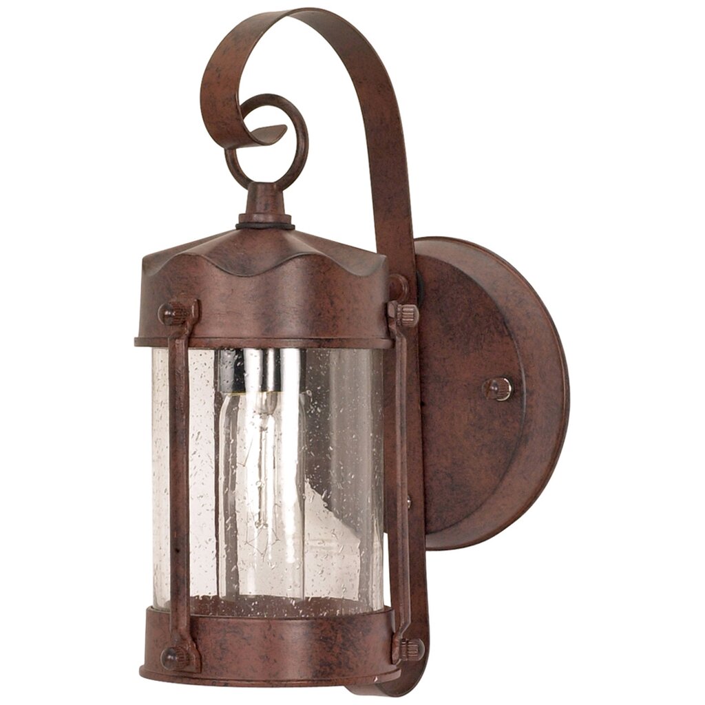 Satco 60-634 Wall Lantern Fixture 1 Light; 11 in.; Piper Lantern with