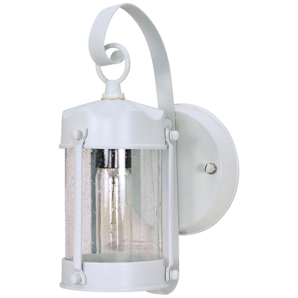 Satco 60-633 Wall Lantern Fixture 1 Light; 11 in.; Piper Lantern with