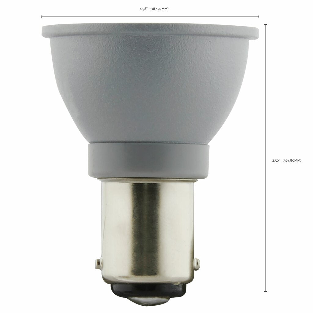 Satco S29005 3W ALR12 LED Light Bulb