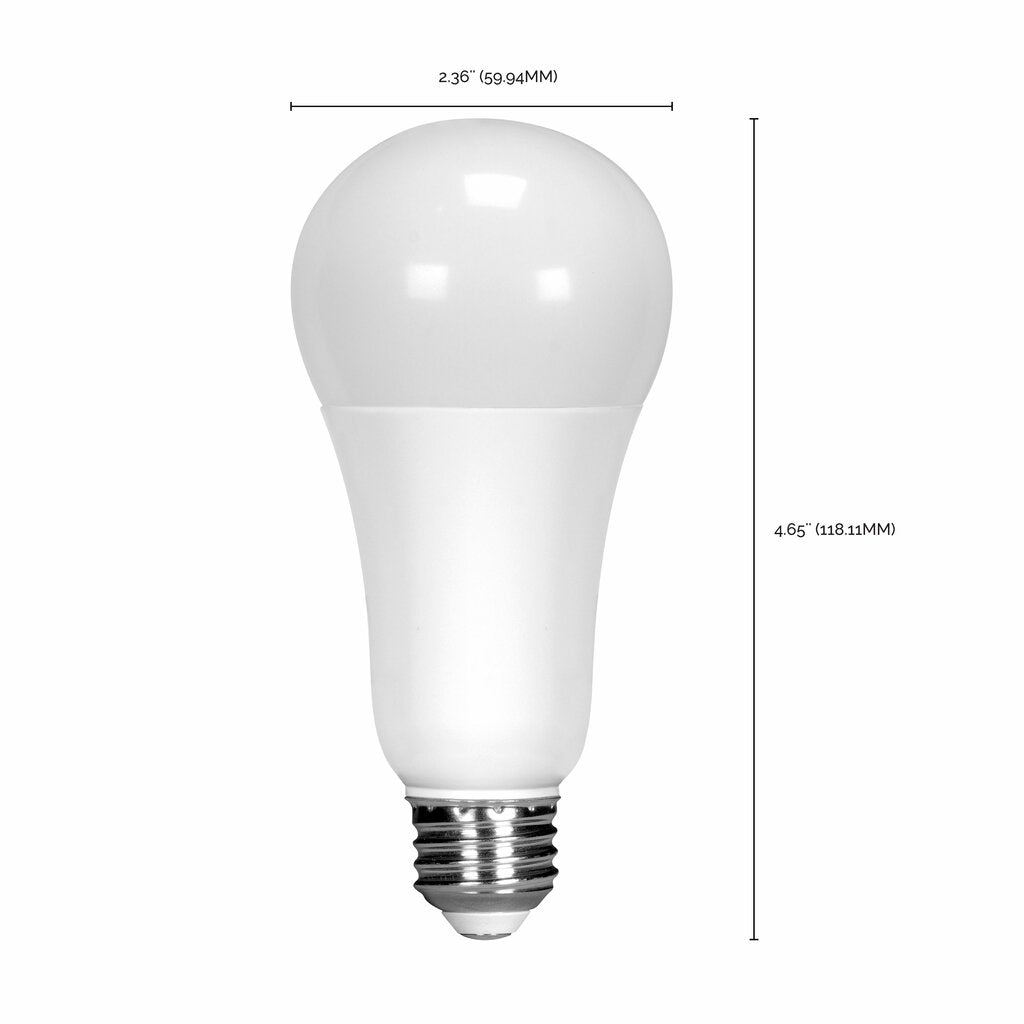 6 pack - Satco S28487 16.5W A19 LED Light Bulb