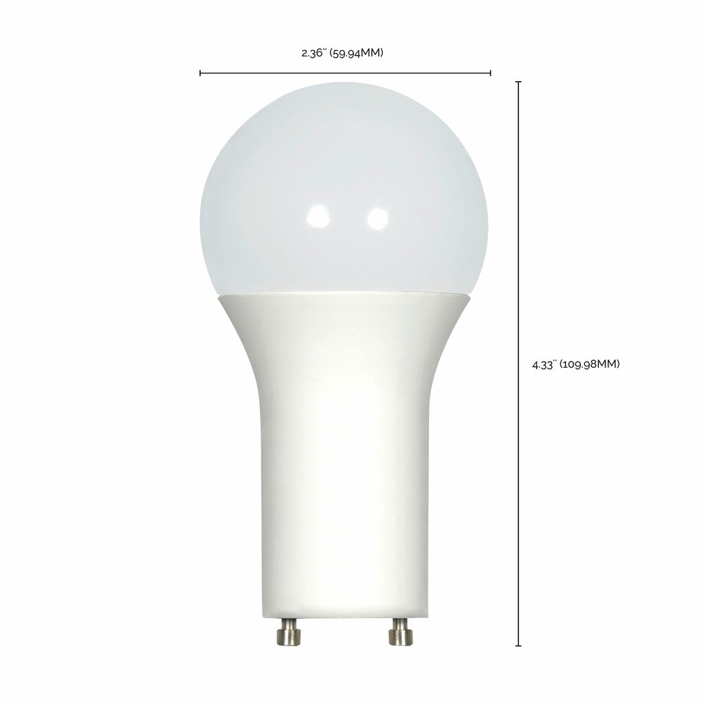 6 pack - Satco S28485 11.5W A19 LED Light Bulb