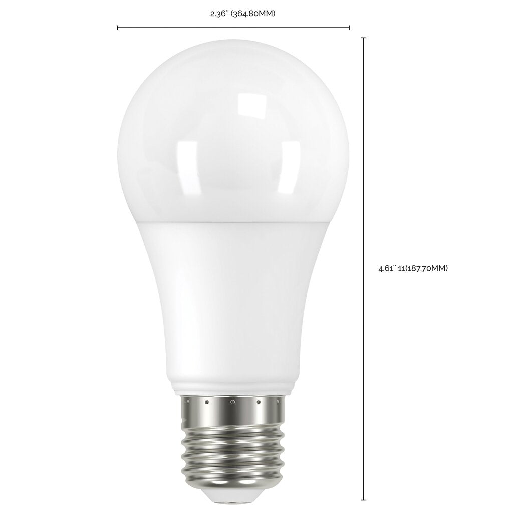 12 pack - Satco S11433 8.5W A19 LED Light Bulb