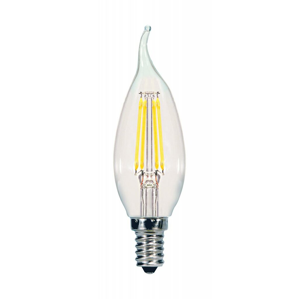 2 pack - Satco S21723 6W CA10 Light Bulb