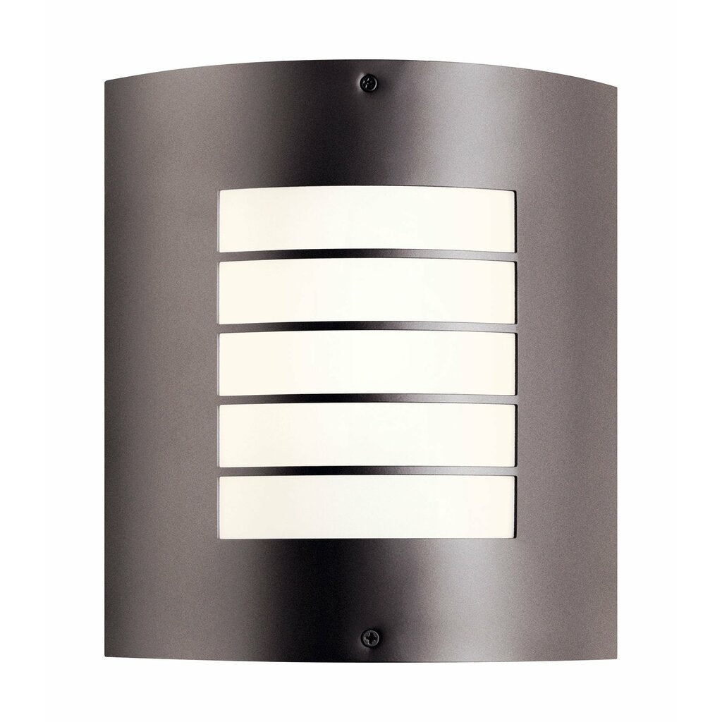 Kichler 6040AZ Fixture This Newport(TM) Wall Sconce uses simple shapes