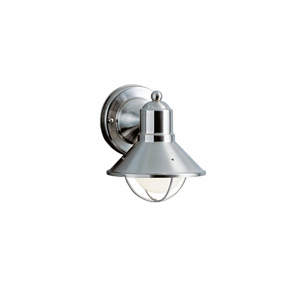 Kichler 9021NI Fixture The Seaside(TM) 7.5in. 1 light wall features a