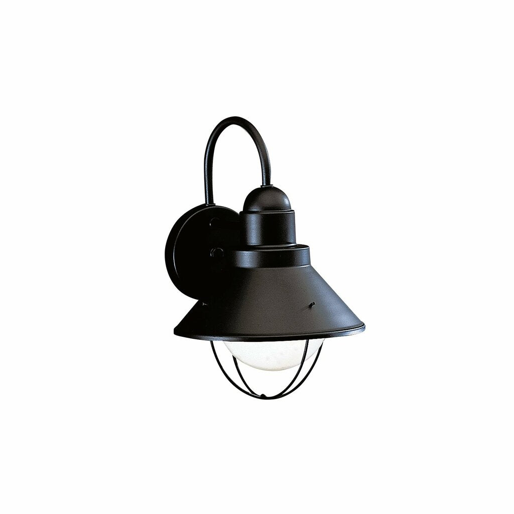 Kichler 9022BK Fixture The Seaside(TM) 12in. 1 light outdoor wall