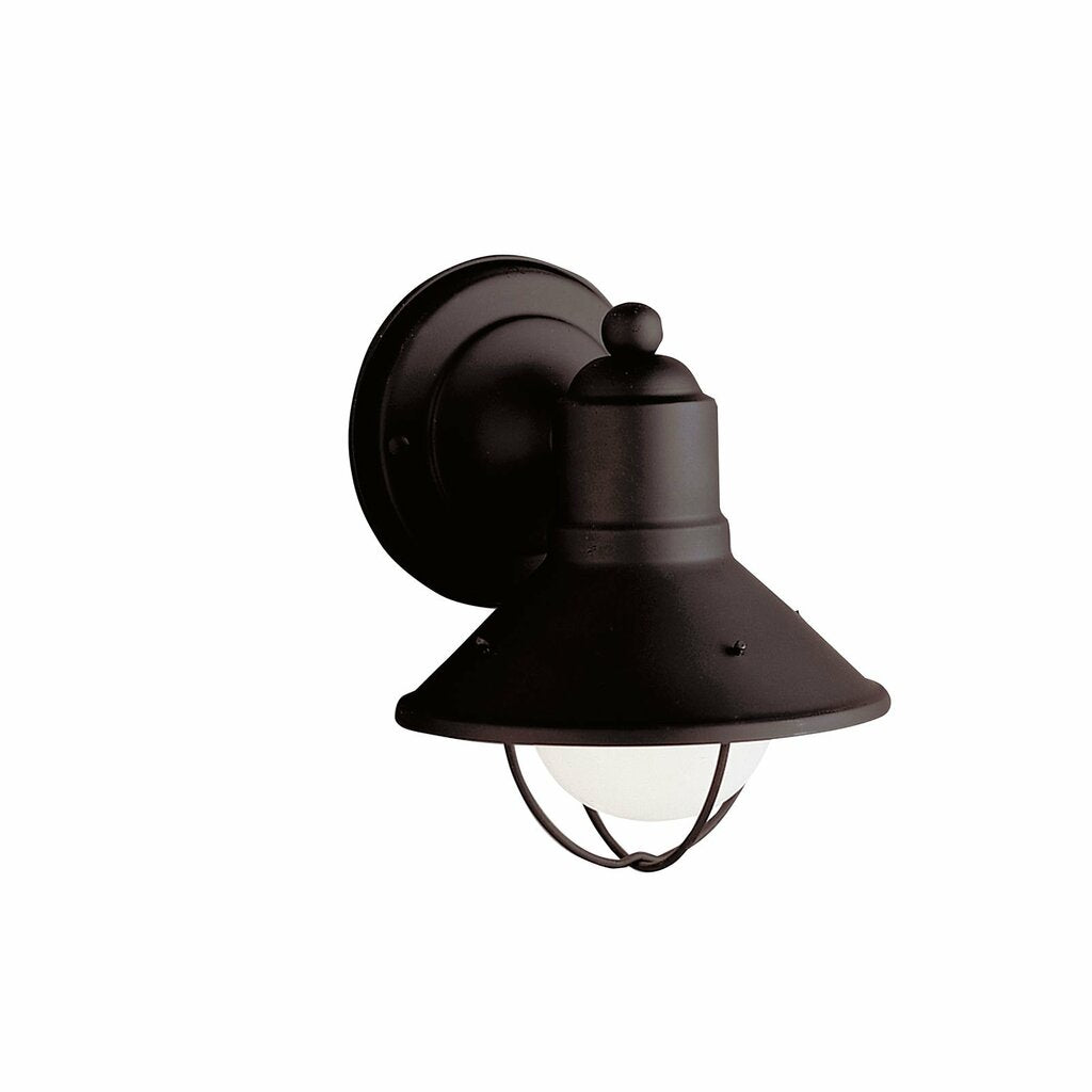 Kichler 9021BK Fixture The Seaside(TM) 7.5in. 1 light outdoor wall