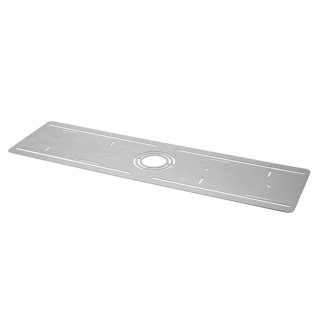 Kichler DLRP02ST Fixture The stainless steel rough-in plate is