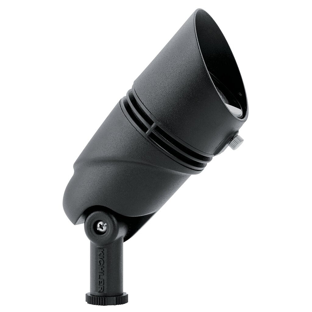 Kichler 16160BKT30 Fixture 12V accent 60 degree 500 lumen 3000K wide