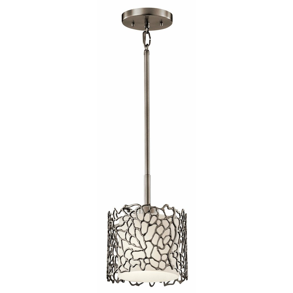Kichler 43349CLP Fixture Inspired by natural coral this 1 light mini
