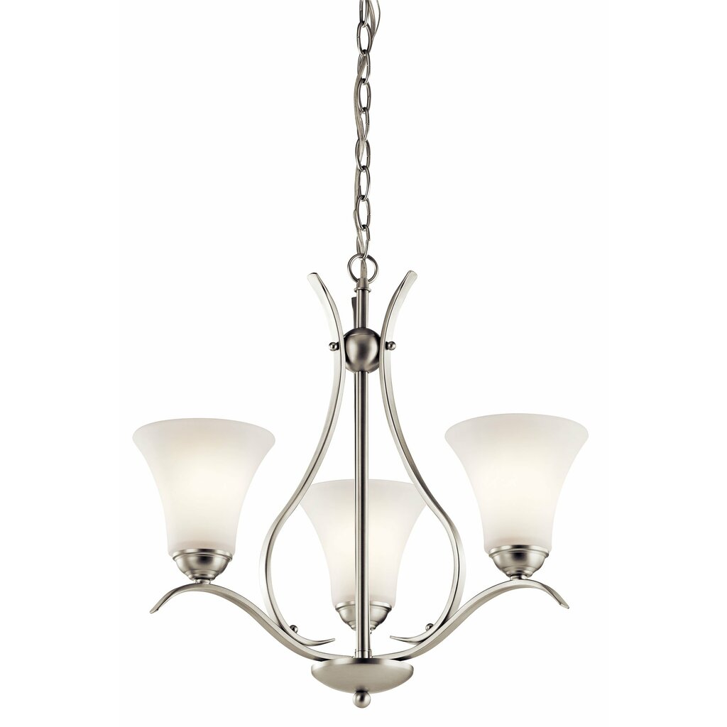 Kichler 43503NI Fixture You'll love how this 3 light chandelier from