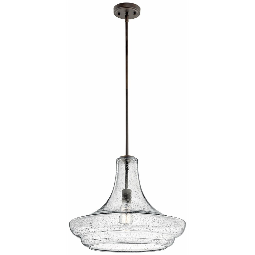 Kichler 42329OZCS Fixture The design of this 1 light pendant from