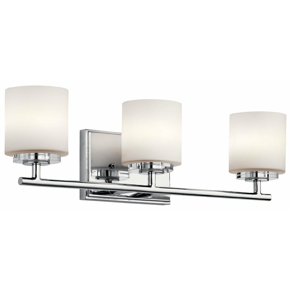 Kichler 45502CH Fixture Add a touch of bling and make any modern bath