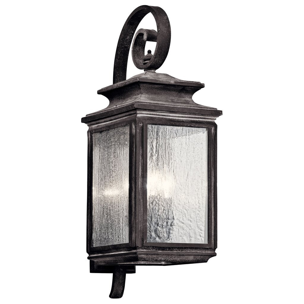 Kichler 49503WZC Fixture There is a taste of industrial flair in this