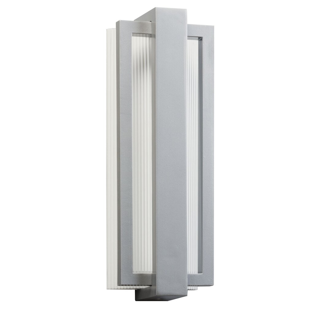 Kichler 49434PL Fixture This vertical 1 light outdoor LED wall sconce