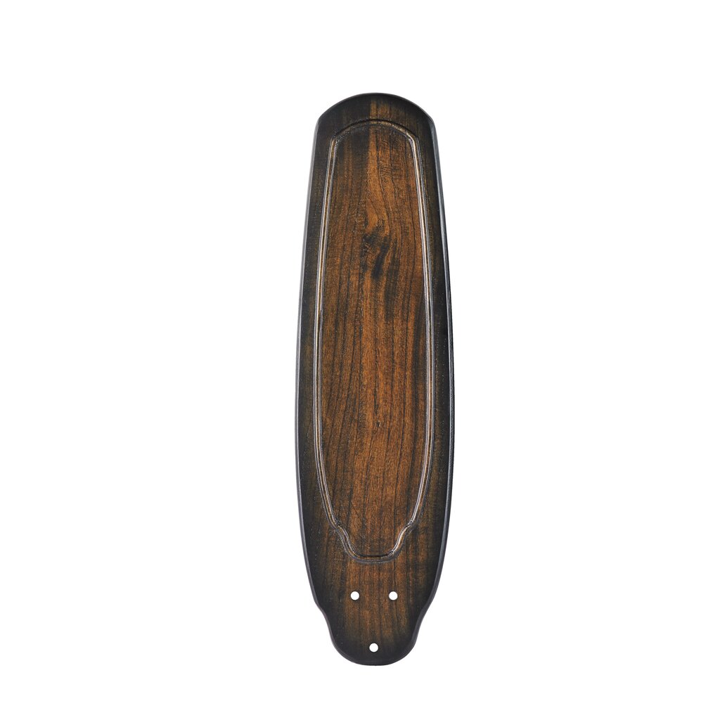 Kichler 371031 This solid wood walnut stained blade has a darker