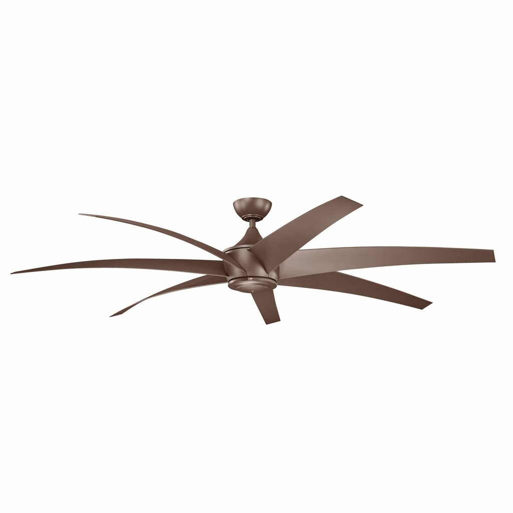 Kichler 310115CMO This modern 80in. Lehr ceiling fan brings you air