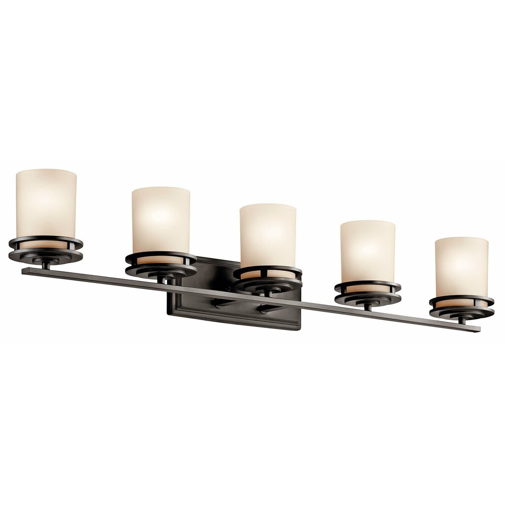 Kichler 5085OZ Fixture The Hendrik(TM) 43in. 5 light vanity features a