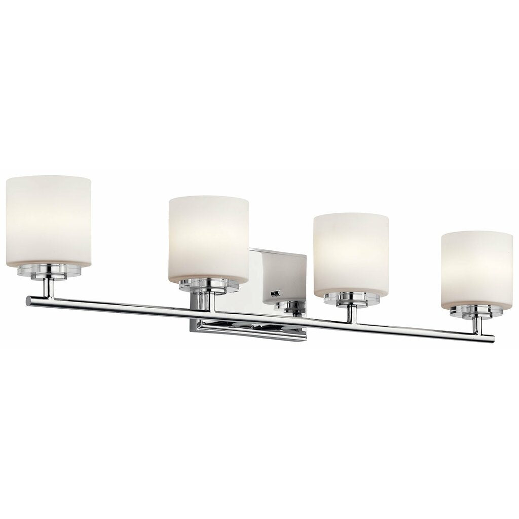 Kichler 45503CH Fixture Add a touch of bling and make any modern bath