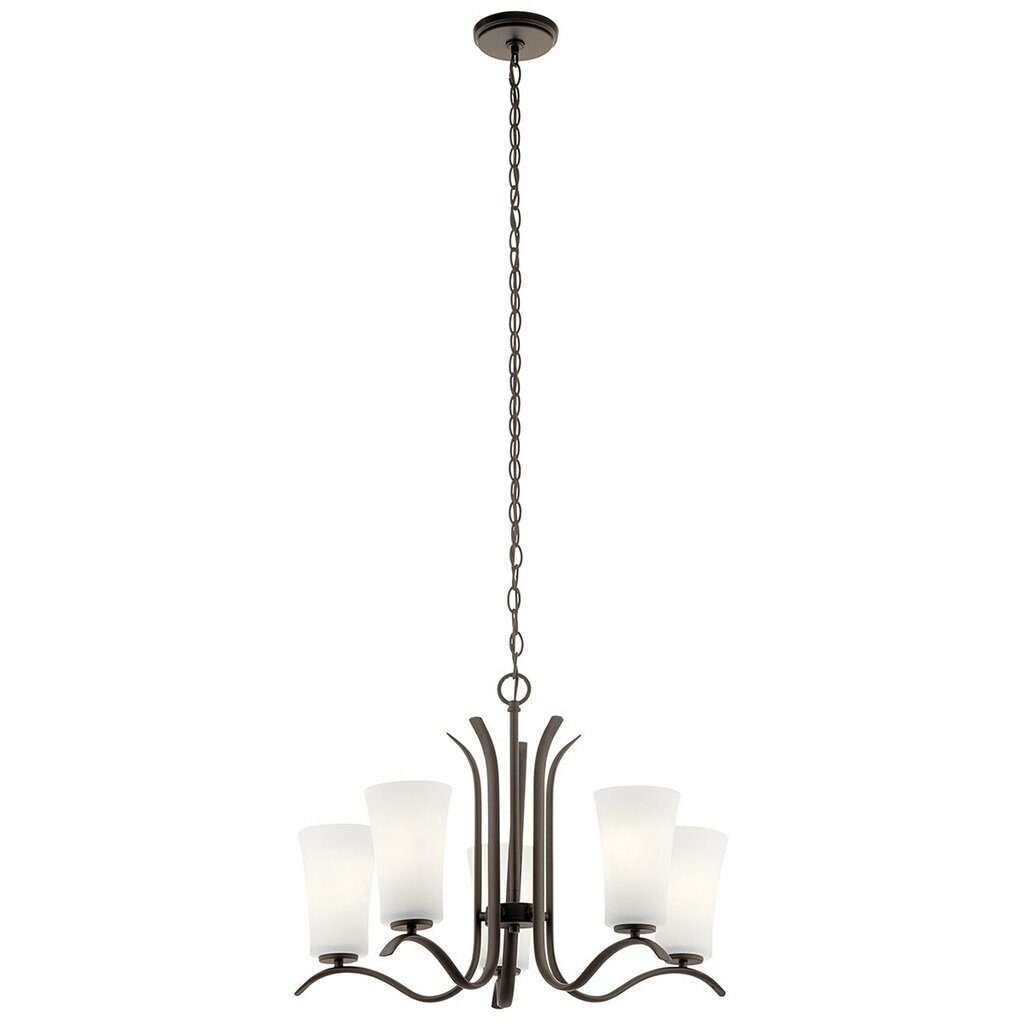 Kichler 43074OZ Fixture This 5 light chandelier from the Armida(TM)