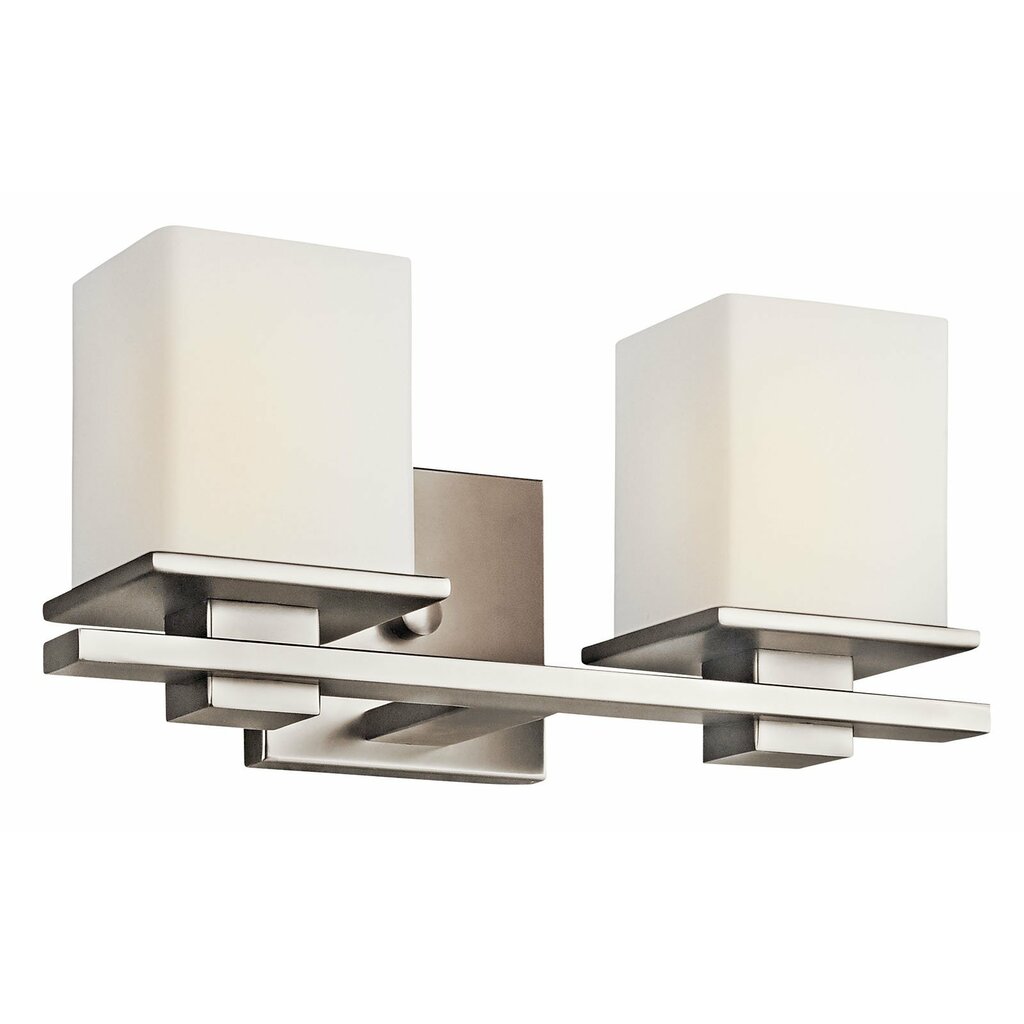 Kichler 45150AP Fixture The Tully(TM) 15in. 2 light vanity features a