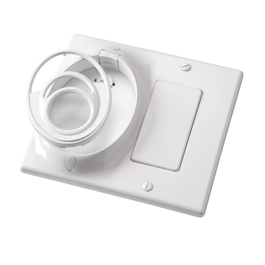Kichler 370011WH KICH Dual Gang CoolTouch W