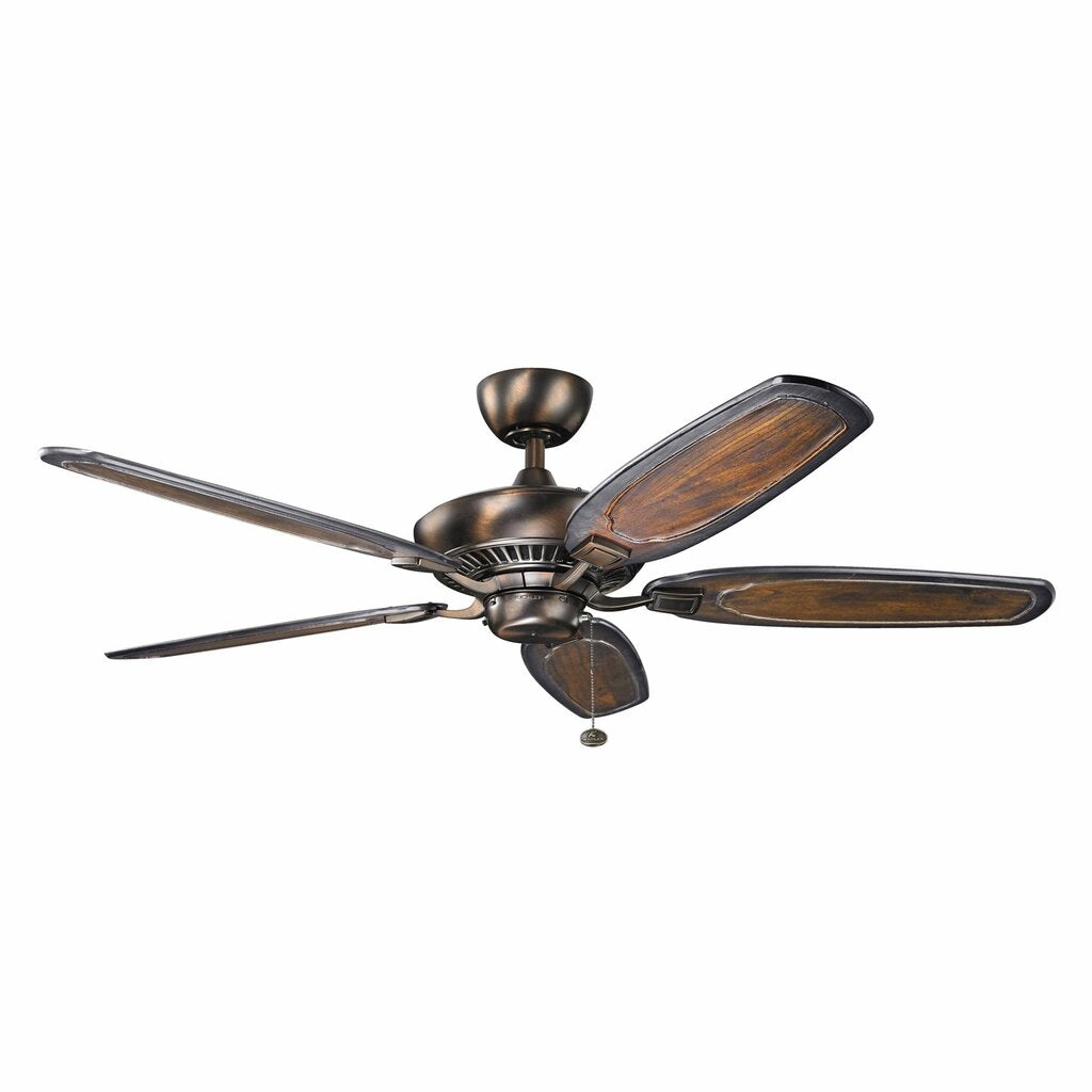 Kichler 300117OBB With an Oil Brushed Bronze finish this fan is a