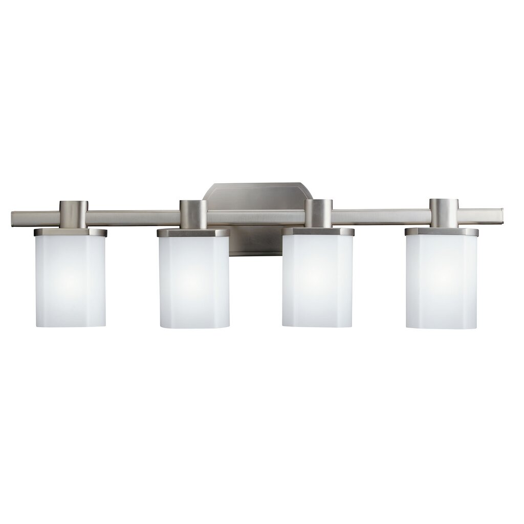 Kichler 5054NI Fixture A clean and modern look with flattened oval