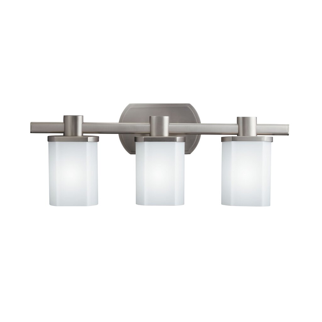 Kichler 5053NI Fixture A clean and modern look with flattened oval