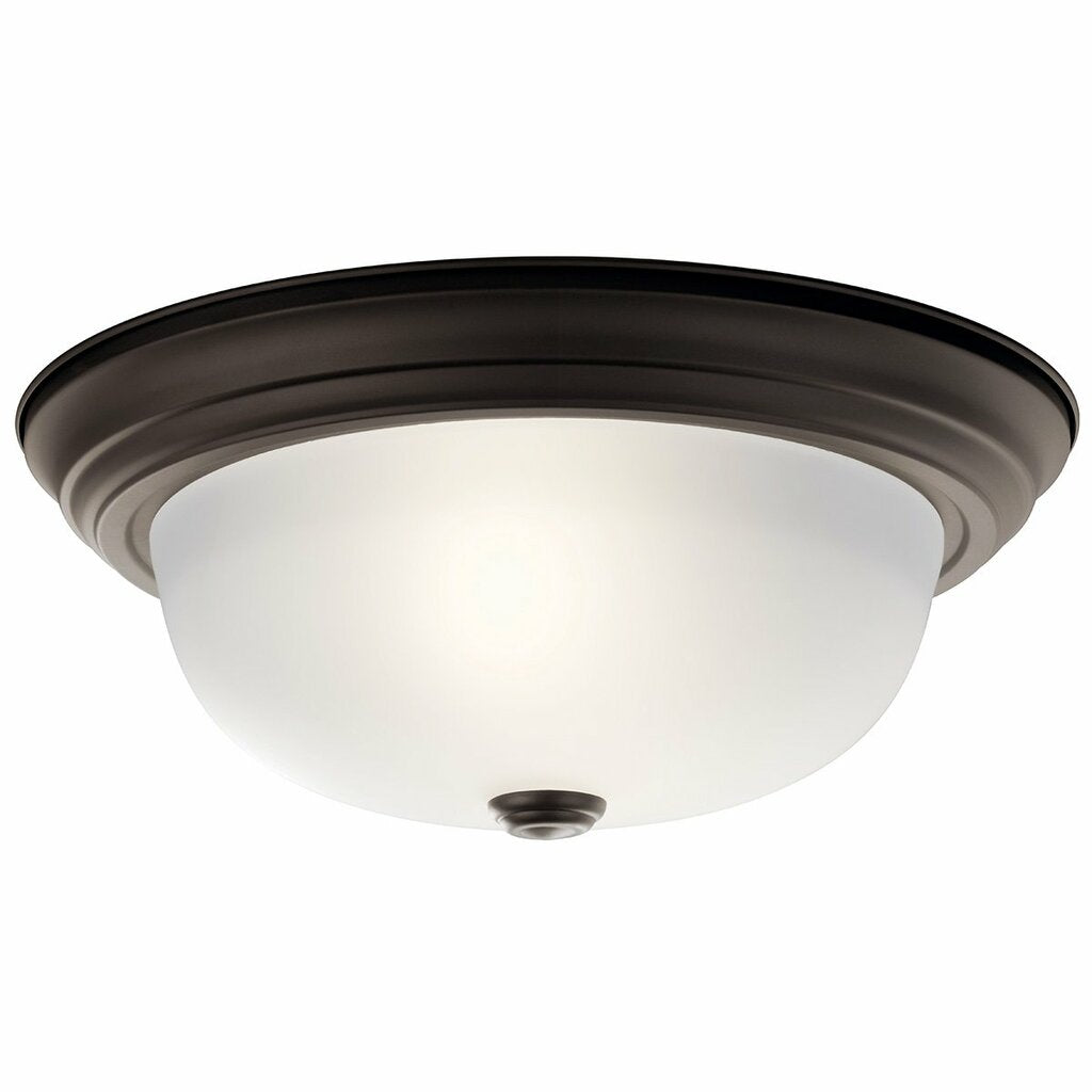Kichler 8112OZ Fixture The current and pleasing lines of this flush