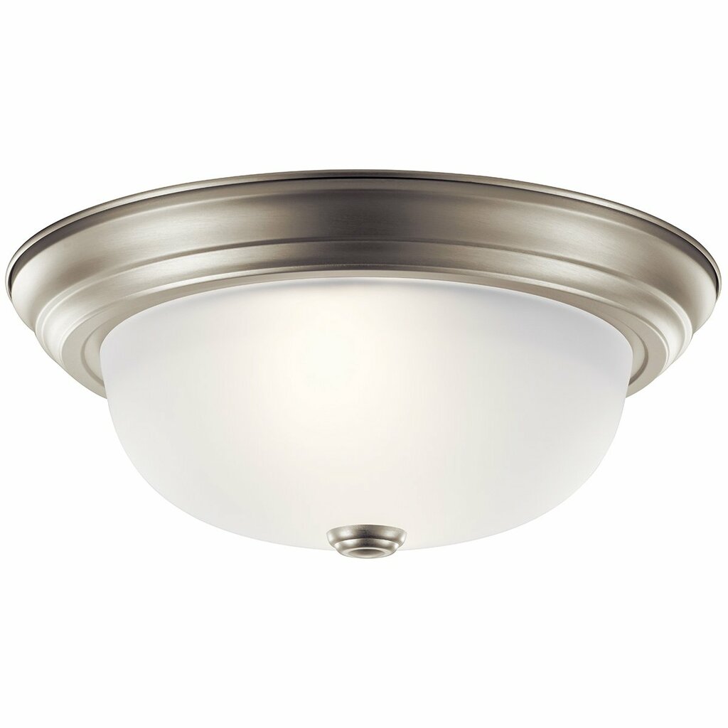 Kichler 8112NI Fixture The current and pleasing lines of this flush