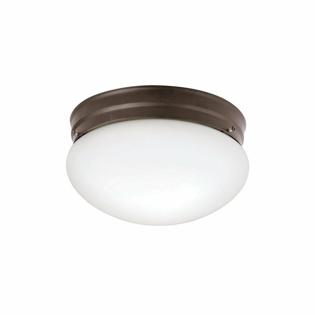 Kichler 209OZ Fixture This clean ceiling light measures 9 1/2in.in. in
