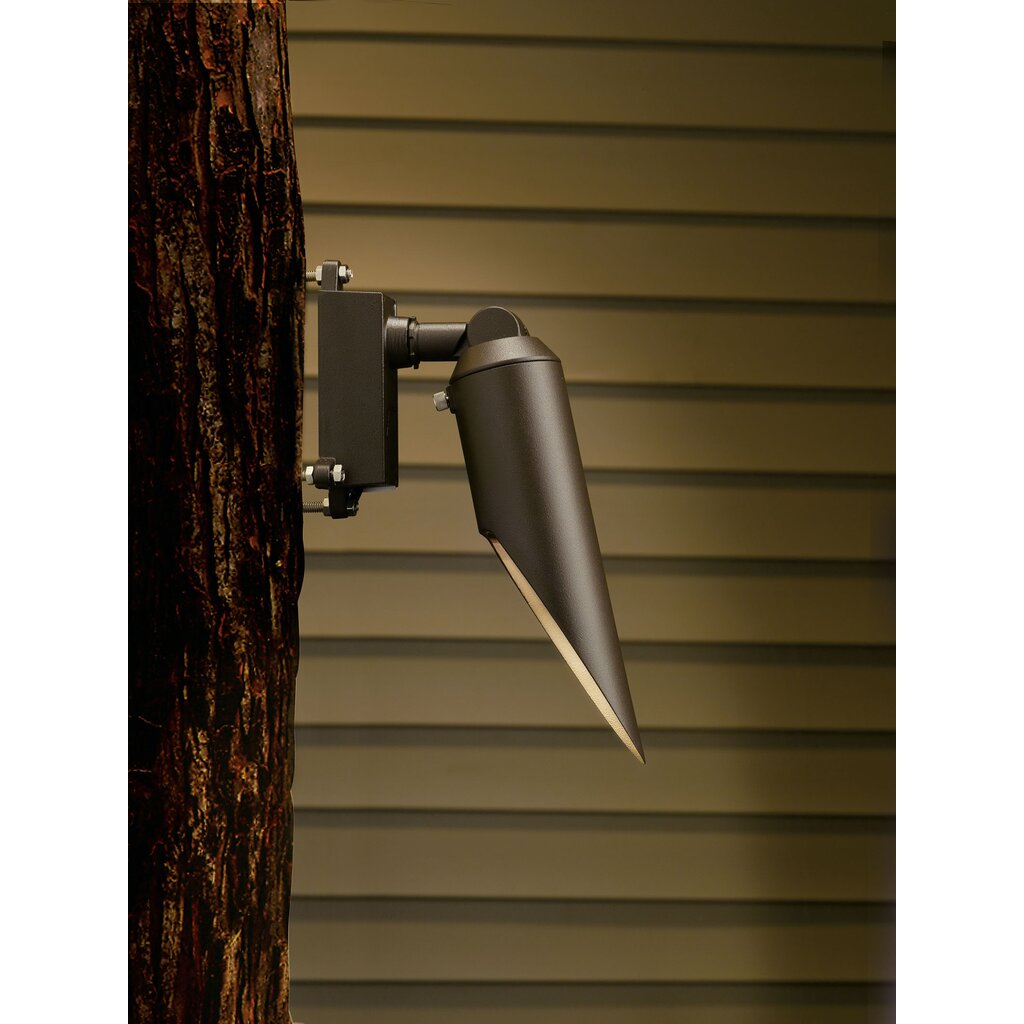 Kichler 15494AZT Fixture LONG COWL MINI-ACCENT LIGHT (DOWN Light) - A