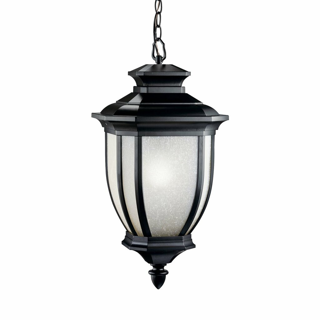Kichler 9843BK Fixture The 15.25 inch 3 Light Flush Mount in Black