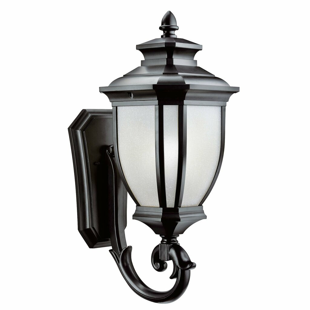 Kichler 9042BK Fixture With an unmistakable British influence this 1