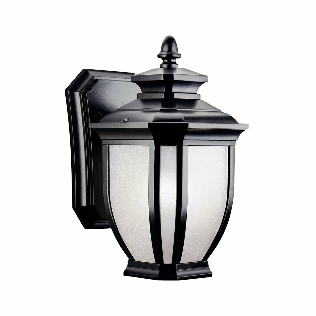 Kichler 9039BK Fixture With an unmistakable British influence this 1