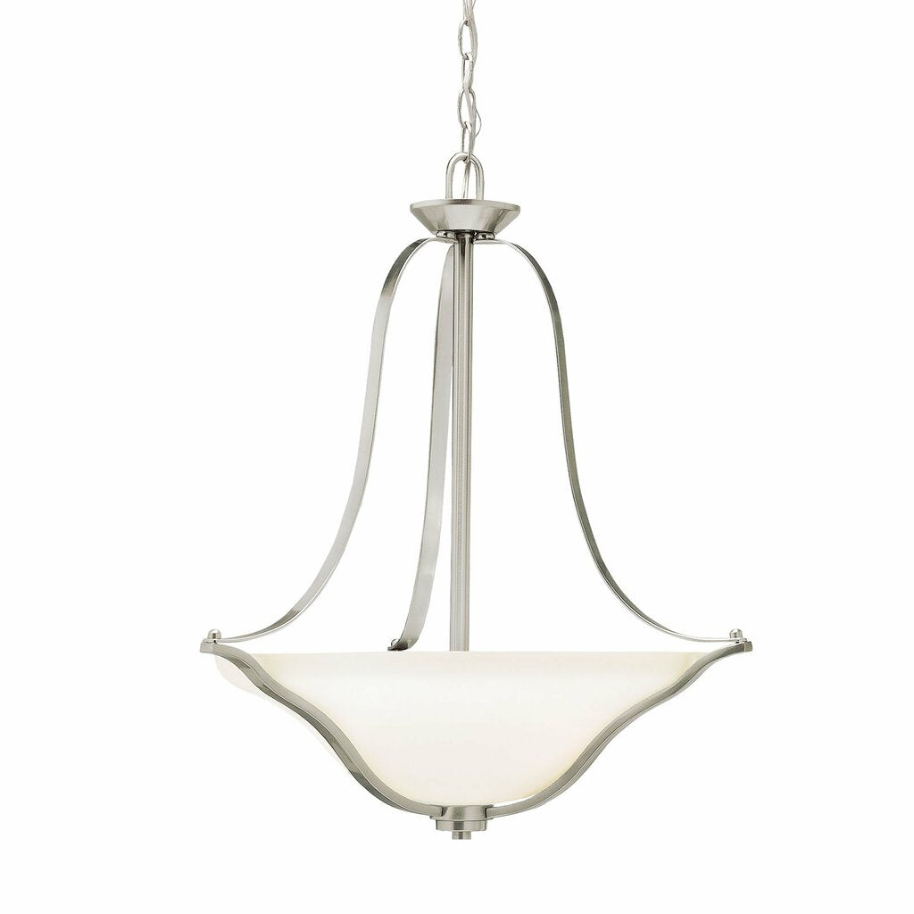 Kichler 3384NI Fixture With clean flowing lines that embrace simple