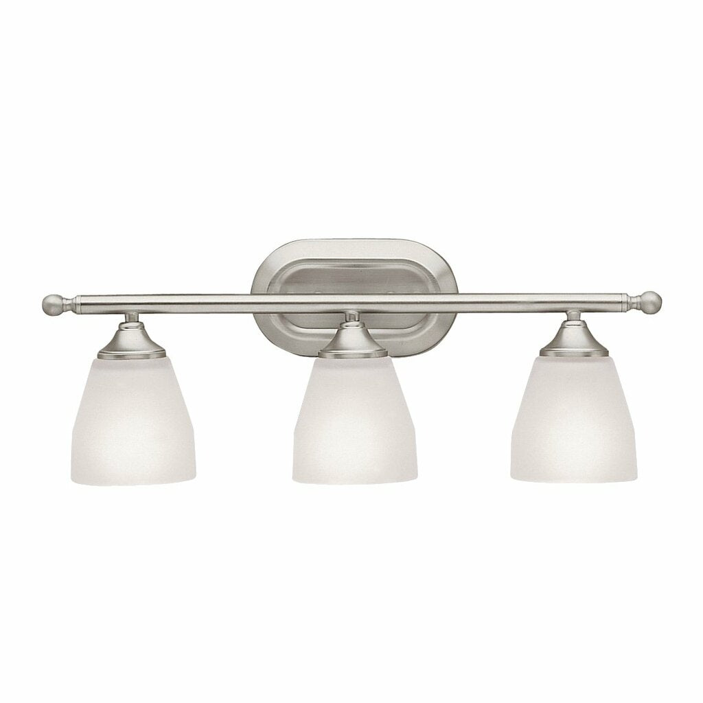 Kichler 5448NI Fixture Linear and futuristic in its design the