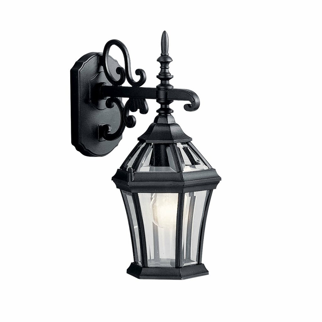 Kichler 9789BK Fixture With its intricate design the Townhouse(TM)