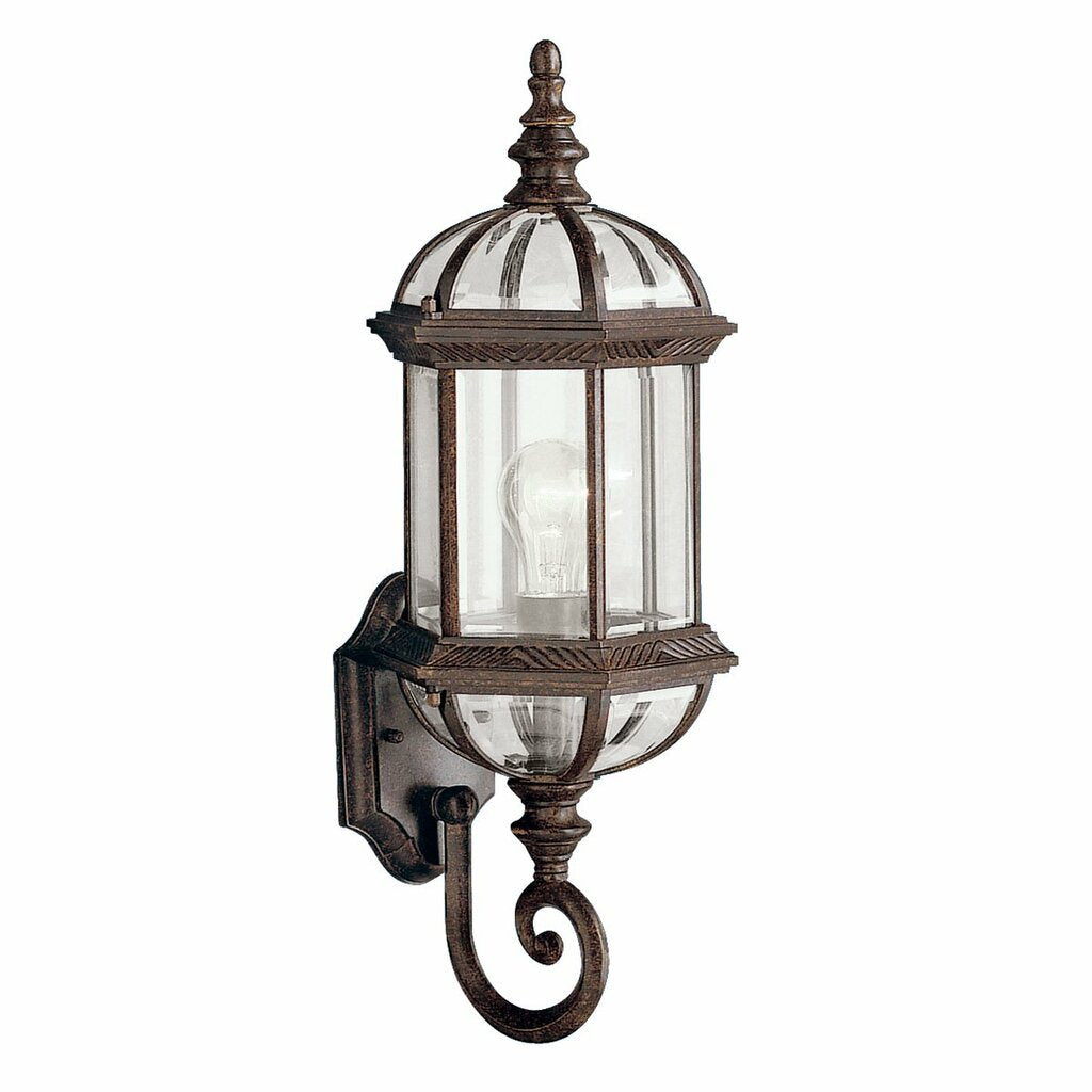 Kichler 9736TZ Fixture This 1 light wall lantern from the Barrie