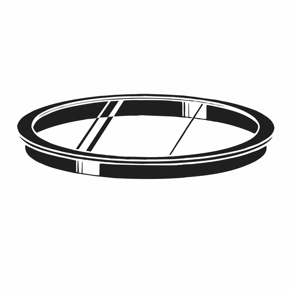 Kichler 9536BK This versatile accessory lens features a classic Black