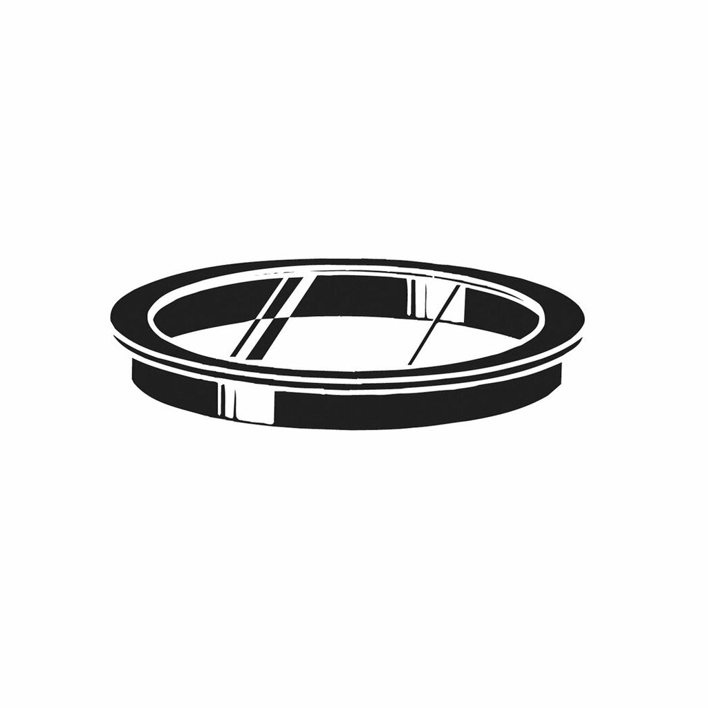 Kichler 9534BK This versatile accessory lens features a classic Black