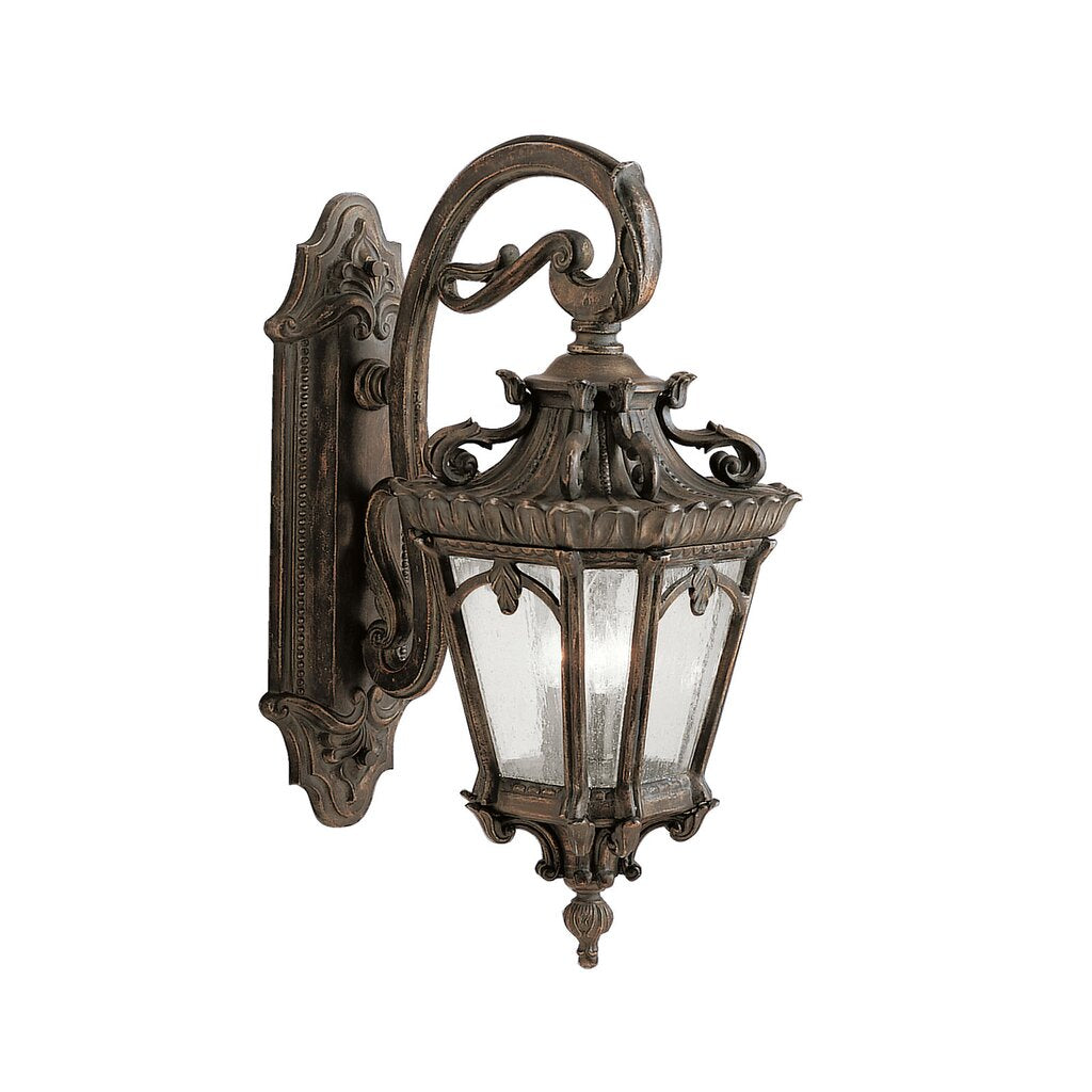 Kichler 9358LD Fixture With its heavy textures dark tones and fine