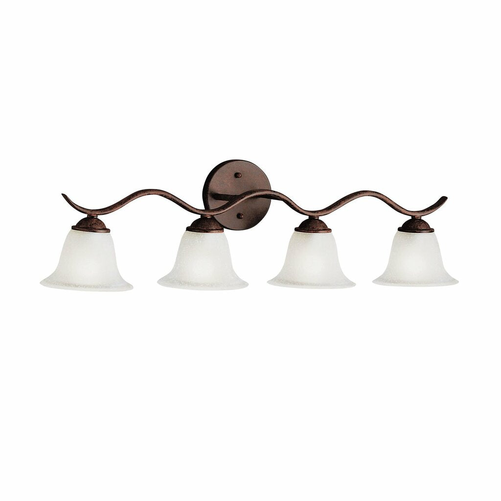 Kichler 6324TZ Fixture Bathe your bathroom in a wave of light with