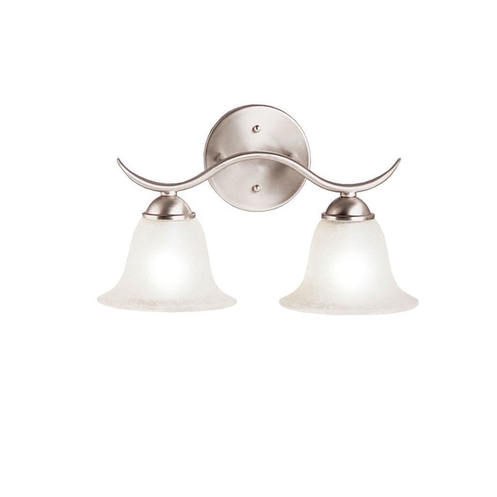 Kichler 6322NI Fixture Bathe your bathroom in a wave of light with