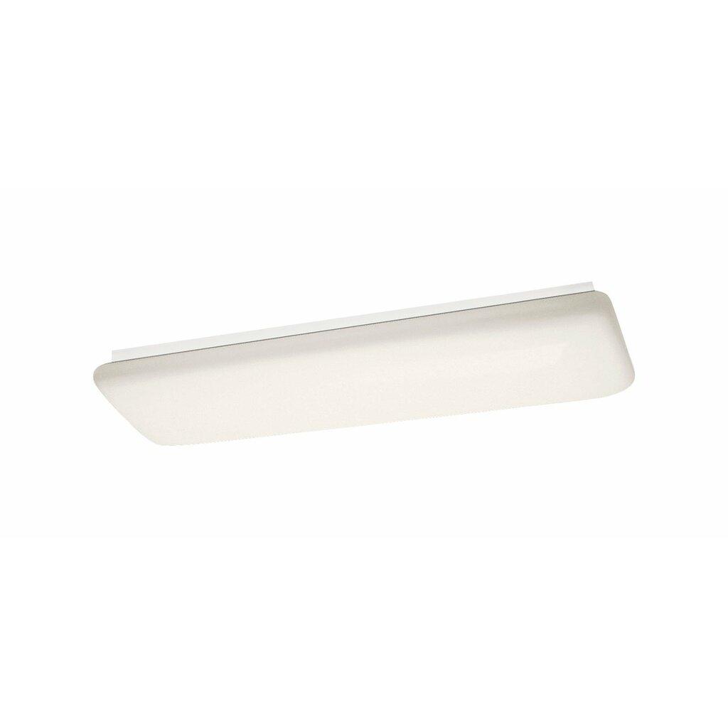 Kichler 10301WH Fixture This fluorescent light features decorative